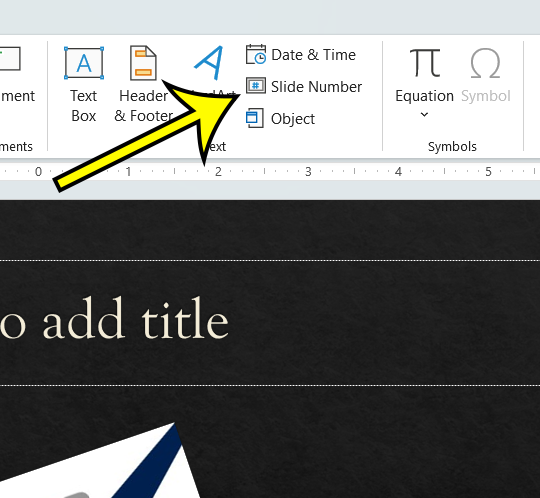 remove page numbers from powerpoint presentation